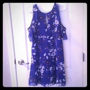 NWT  blue floral dress